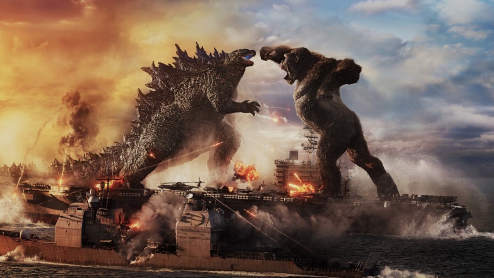 Megafajterna i "Godzilla vs. Kong" är episka. Tungviktarmötet är en datagenererad fest med två titaner som pucklar på varandra.