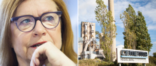 Tidigare landshövdingen ger sig in i debatten: "Cementa får en gräddfil"