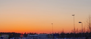 Läsarbilden: solnedgång över Bredviken