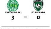 Enköping SK segrade mot FC Arlanda på hemmaplan
