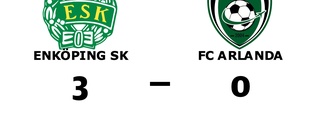 Enköping SK segrade mot FC Arlanda på hemmaplan