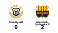 Smedby AIS föll med 0-2 mot Arameisk-Syrianska IF