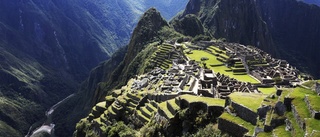 Buss föll 15 meter vid Machu Picchu