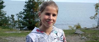 Nina, 11, är med i SVT:s Wild kids