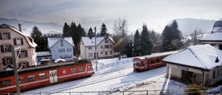 I Schweiz är man stolt över tågen