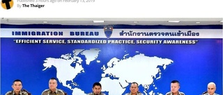 Enköpingsman gripen i Thailand
