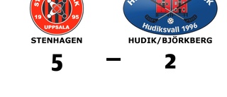 Stenhagen vann mot Hudik/Björkberg på hemmaplan
