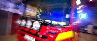 Räddningstjänsten bekämpade gräsbrand vid Ågelsjön