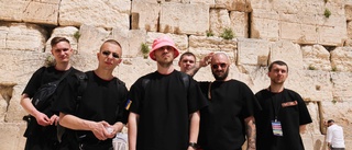 Kalush Orchestra uppträder live i Israel
