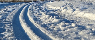  Isiga skidspår på Grisberget 