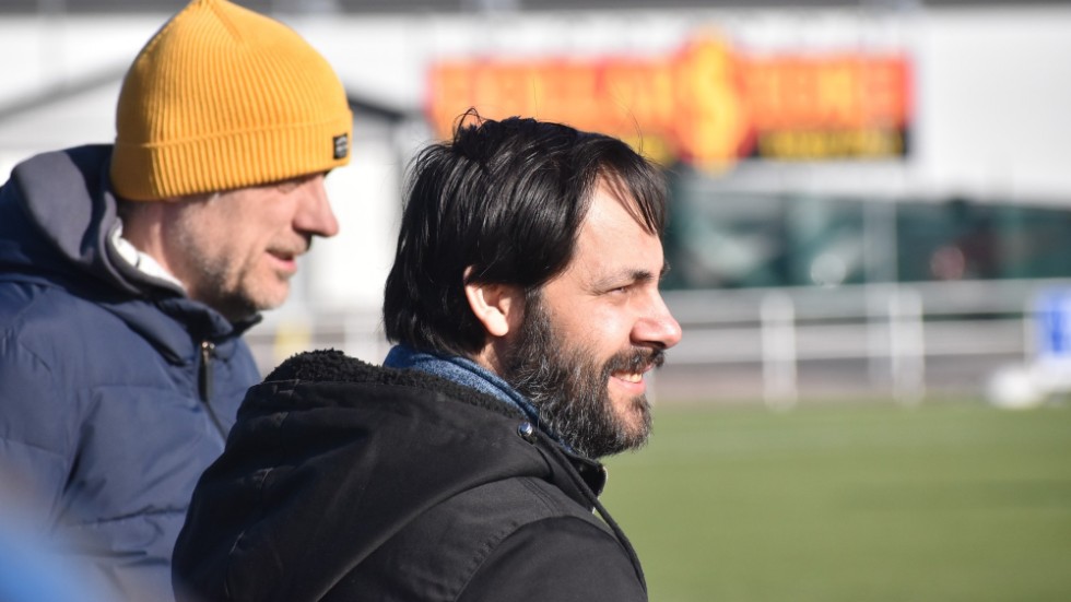Frödinges nya tränarpar Senad Berisha och Johan Bengtsson blickar framåt mot en spännande säsong. 