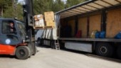 Litauisk lastbilschaufför plockade upp 300 kartonger med kläder i Boxholm
