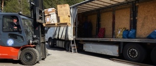 Litauisk lastbilschaufför plockade upp 300 kartonger med kläder i Boxholm