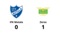 Arvid Vumritz blev matchhjälte för Zeros borta mot IFK Motala
