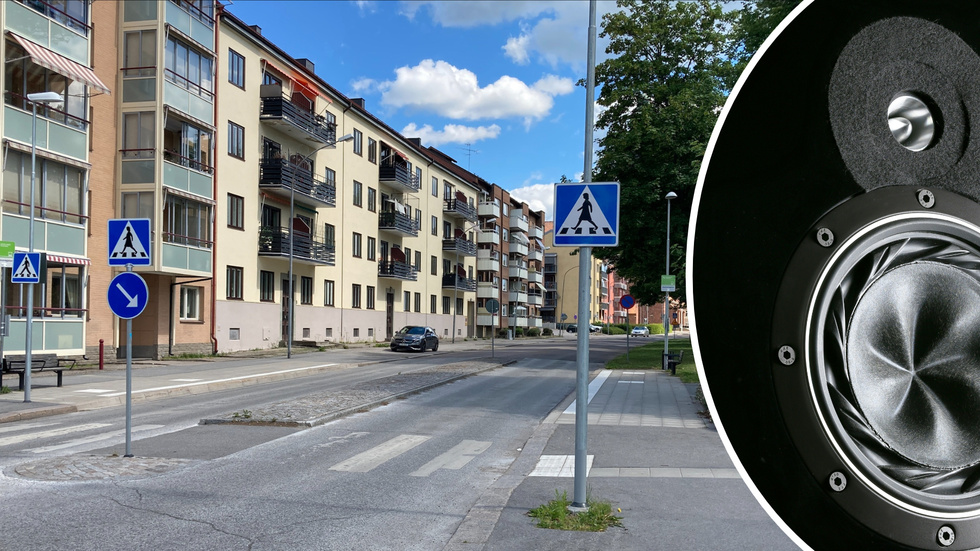 Vad är det som låter på Strandgatan? En bashögtalare? Eller kanske trafiken?