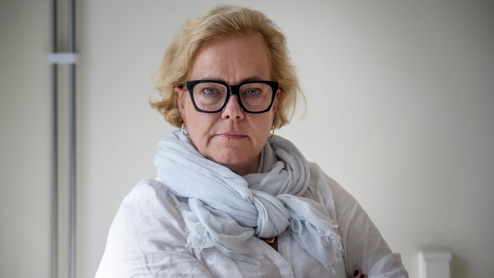 Kristina Levin, chefredaktör och ansvarig utgivare på Södermanlands Nyheter. 