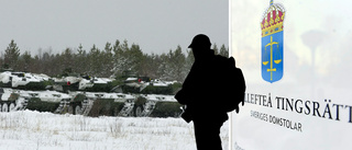60-åringen skulle fota militärfordon på Tåme skjutfält: "Förlåt"