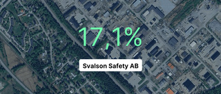 Explosiv resultatökning för Svalson Safety AB