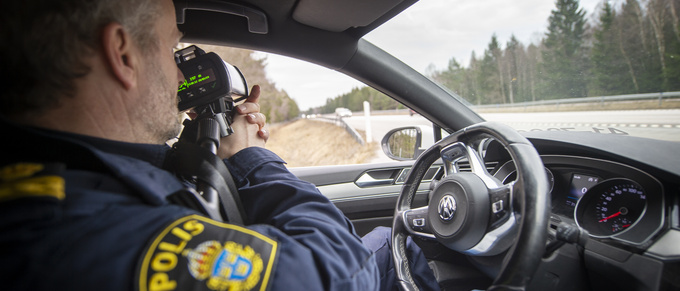 Nyktra förare i Norrbotten men polisen stoppade tre med blyfot