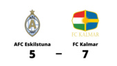 Förlust för AFC Eskilstuna mot FC Kalmar med 5-7