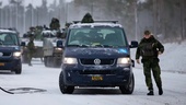Militär efter vägarna – ska förbereda för Natomedlemskap