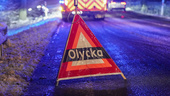 Man död i trafikolycka i Norrtälje