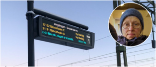 Tågstopp – då övernattade resenären Lisa på Luleås tågstation