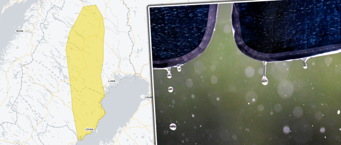 Meteorologen svarar: Då kommer regnet till Skellefteå