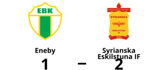 Fortsatt tungt för Eneby - förlust mot Syrianska Eskilstuna IF