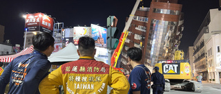 Skalvet i Taiwan: "Som att ett berg kollapsade"