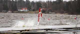 Varningen: Kraftig vind i Eskilstuna – se bilderna
