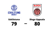 Seger mot Eskilstuna - ett poängs marginal för Sloga Uppsala