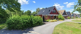 108 kvadratmeter stort kedjehus i Åby får nya ägare