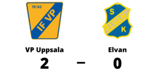 Förlust för Elvan mot VP Uppsala med 0-2