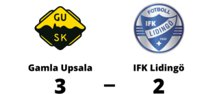 Adar Aras gjorde två mål när Gamla Upsala vann