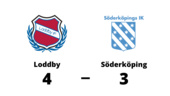 Loddby vann mot Söderköping - trots underläge med 1-3