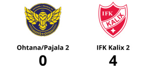 IFK Kalix 2 vann borta mot Ohtana/Pajala 2