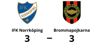 Kryss på övertid för IFK Norrköping mot Brommapojkarna