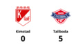 Storförlust för Kimstad - 0-5 mot Tallboda