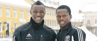 Stora kontraster för afrikansk duo