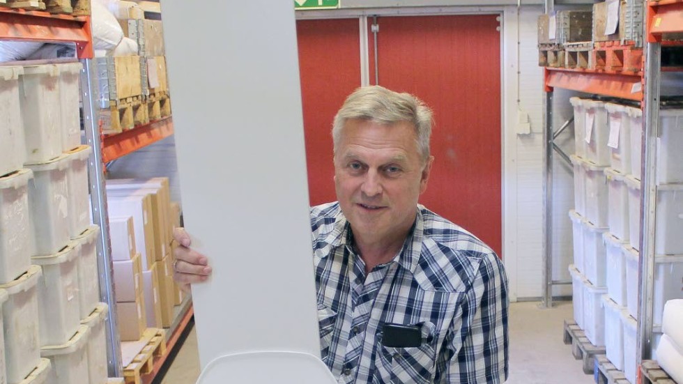 Bertil Andersson på Smålandsplast säger att de har fått tänka om.