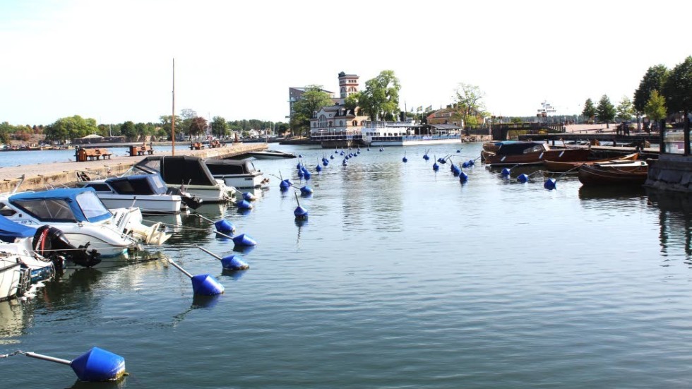 Andreas Nilsson har sett en ökning av småbåtar i den nya gästhamnen.