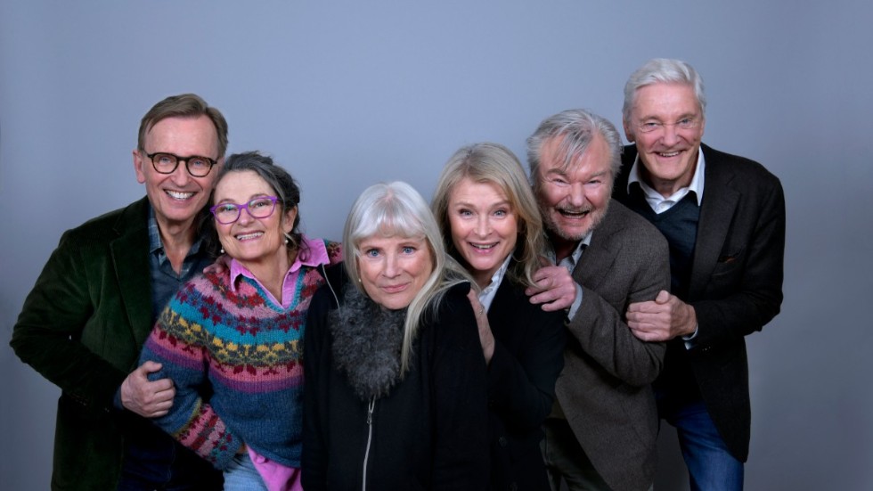 Johan Ulveson, Suzanne Reuter, Ulla Skoog, Lena Endre, Peter Dalle och Claes Månsson spelar huvudrollerna i SVT:s stora juldrama "Äntligen!".