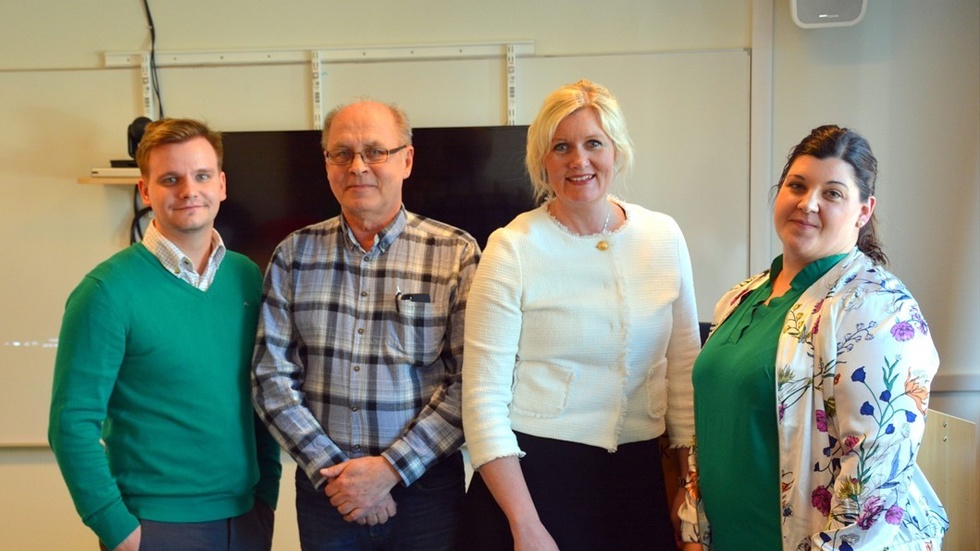 Marcus Fridlund, Gunnar Jansson, Lena Rådström Baastad och Angelica Katsanidou.