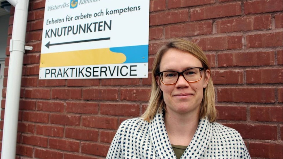 Lisa Hedström, samordnare för praktikservice i Västerviks kommun.