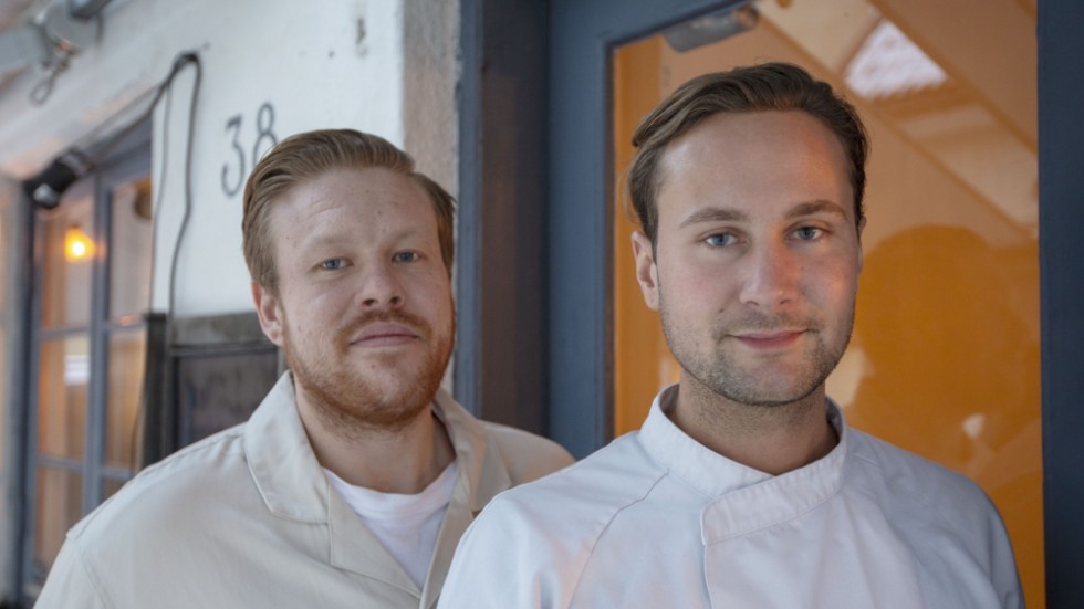 Jimmy Wogel och Tobias Dehlin kommer vara ansvariga på den nya restaurangen Baksidan. 