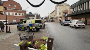Stor insats i centrala Strängnäs – polisen ryckte ut med flera styrkor