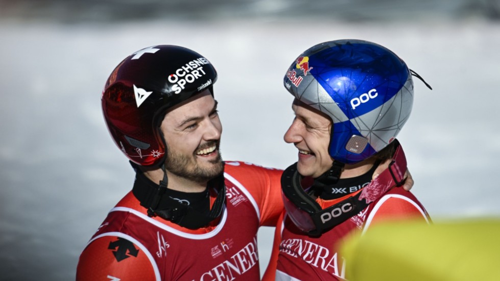 Loïc Meillard och Marco Odermatt fixade en schweizisk dubbel i storslalomen.