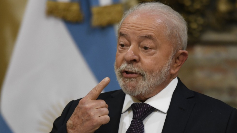 Brasiliens president Luiz Inácio "Lula" da Silva under veckans kontinentala Celac-toppmöte i Buenos Aires. Arkivfoto.