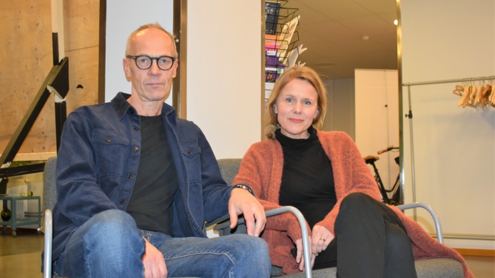 Bo Gunnarsson and Christel Stoltz want to draw attention to the climate issue.